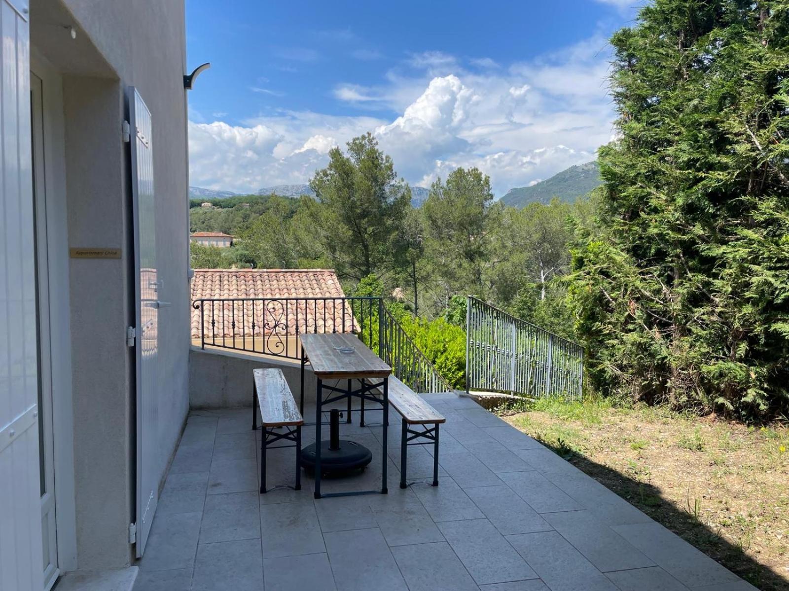 Appartement Villa D'Aurore Le Rouret Dış mekan fotoğraf